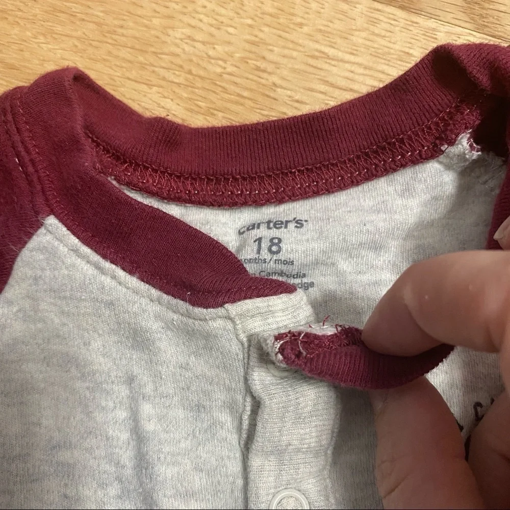 18 mos Long Sleeve Shirt Onesie Bundle Carter’s Garanimals Koala MVP